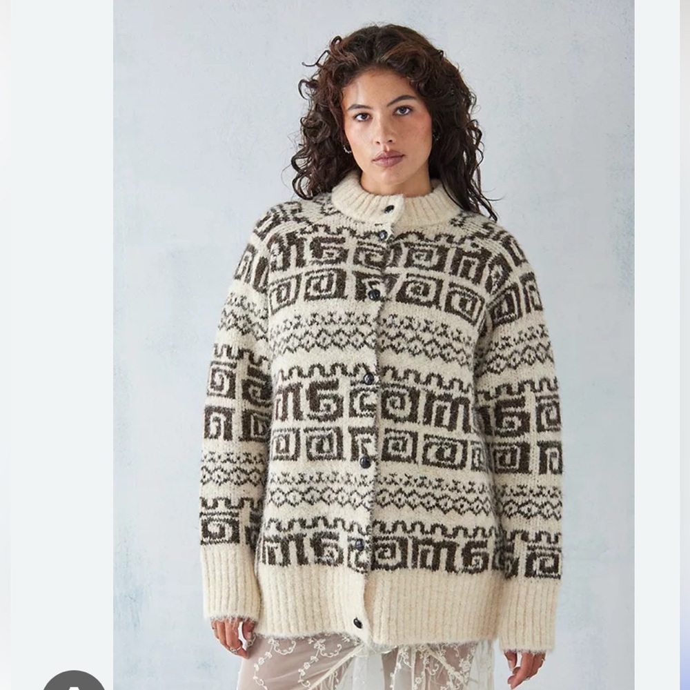 NWT Damson Madder Dickson Knitted Cardigan